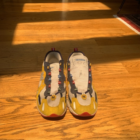 Aime Leon Dore x New Balance 827 Yellow Size 13 ML827ADD ALD Read - Picture 8 of 12